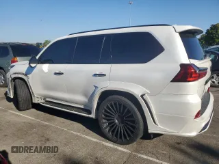 2018 Lexus LX with VIN JTJHY7AXXJ4266097, listed as a Copart auction lot 74480934 with 72,244 mi miles and Salvage Title. Bid and sale history available at carsss.com. Image 2.