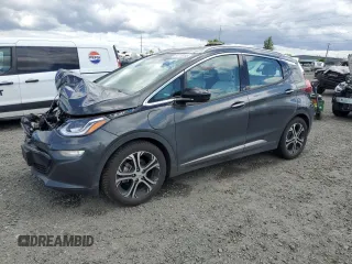 2018 Chevrolet Bolt EV Premier z VIN 1G1FX6S06J4109815, wystawiony jako Copart lot #57745945 z przebiegiem 34 166 mil mil oraz Szkoda całkowita • Salvage title. Historia ofert i sprzedaży dostępna na DreamBid. Obrazek 1.