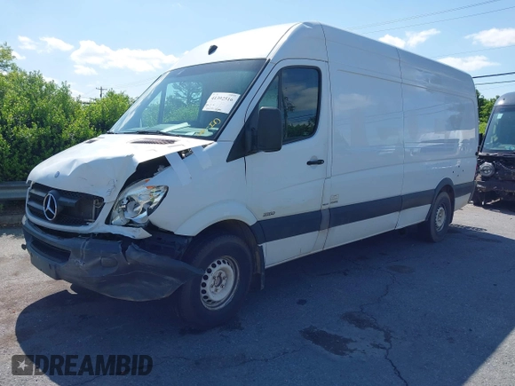 2011 Mercedes-Benz Sprinter Cargo with VIN WD3PE8CB8B5590637, listed as a IAAI auction lot 41392516 with 452,249 mi miles. Bid and sale history available at carsss.com. Image 18.