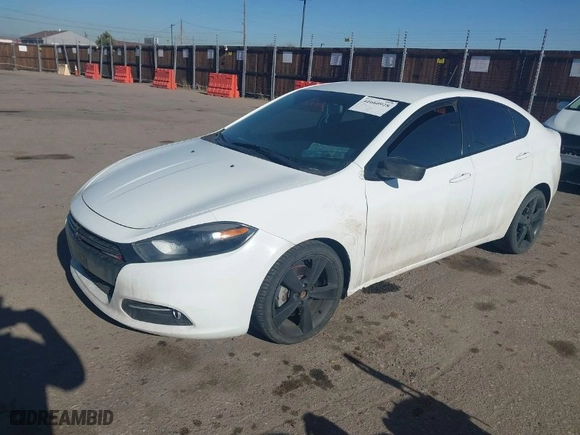 2014 Dodge Dart SXT with VIN 1C3CDFBB7ED870805, listed as a IAAI auction lot 41660928 with 123,569 mi miles. Bid and sale history available at carsss.com. Image 2.