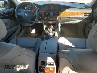 2009 BMW 5 Series 528i with VIN WBANU53529C119238, listed as a Copart auction lot 88943385 with 157,322 mi miles and Salvage Title. Bid and sale history available at carsss.com. Image 8.