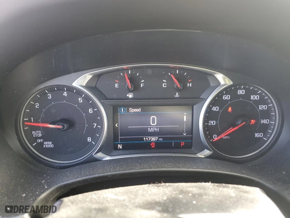 2019 GMC Terrain SLE with VIN 3GKALTEV1KL104850, listed as a Copart auction lot 44729365 with 117,397 mi miles and Salvage Title. Bid and sale history available at carsss.com. Image 9.
