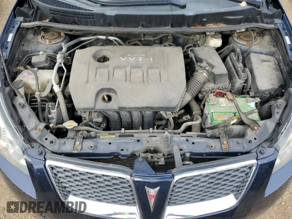 2010 Pontiac Vibe w/1SA with VIN 5Y2SP6E84AZ402512, listed as a Copart auction lot 71202374 with 148,714 mi miles and Salvage Title. Bid and sale history available at carsss.com. Image 11.