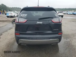2019 Jeep Cherokee Limited with VIN 1C4PJLDX2KD308318, listed as a Copart auction lot 58499565 with 50,442 mi miles and Salvage title. Bid and sale history available at DreamBid. Image 6.