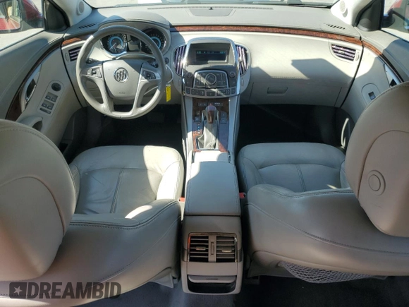 2010 Buick LaCrosse CXL with VIN 1G4GC5EG6AF202442, listed as a Copart auction lot 63331625 with 96,520 mi miles and Salvage title. Bid and sale history available at DreamBid. Image 8.