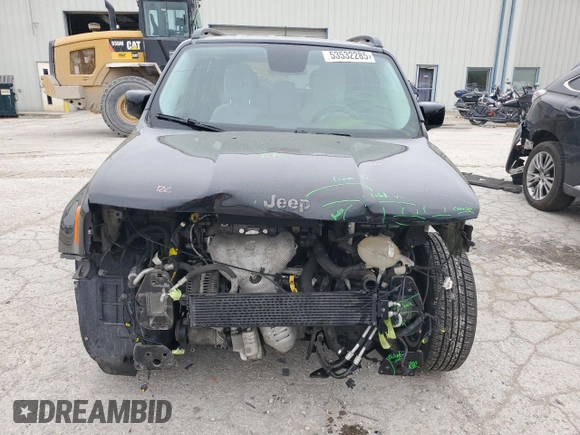 2015 Jeep Renegade Latitude with VIN ZACCJABT0FPB66817, listed as a Copart auction lot 53532285 with 69,102 mi miles and Salvage Title. Bid and sale history available at DreamBid. Image 5.