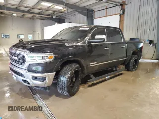 2019 Ram 1500 Limited with VIN 1C6SRFHT1KN810346, listed as a Copart auction lot 56713315 with 87,066 mi miles and Salvage title. Bid and sale history available at DreamBid. Image 1.
