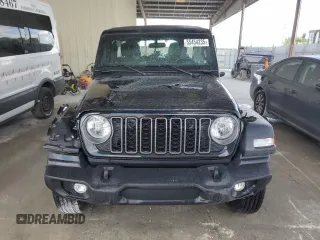 2025 Jeep Wrangler Sport S with VIN 1C4PJXDN3SW520493, listed as a Copart auction lot 55454235 with 6,064 mi miles and Non repairable. Bid and sale history available at DreamBid. Image 5.