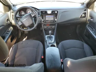 2014 Chrysler 200 LX with VIN 1C3CCBAB2EN206063, listed as a Copart auction lot 43357875 with 139,951 mi miles and Salvage Title. Bid and sale history available at DreamBid. Image 8.