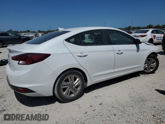 2020 Hyundai Elantra SEL with VIN 5NPD84LF3LH559891, listed as a Copart auction lot 53544515 with 69,637 mi miles and Salvage Title. Bid and sale history available at DreamBid. Image 3.