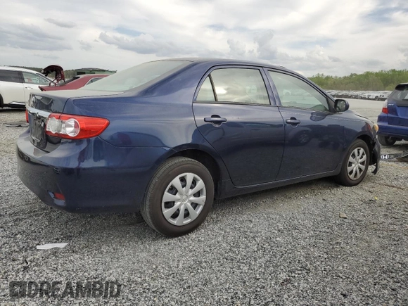 2013 Toyota Corolla L with VIN 5YFBU4EEXDP146068, listed as a Copart auction lot 51893705 with 277,535 mi miles and Salvage Title. Bid and sale history available at DreamBid. Image 3.