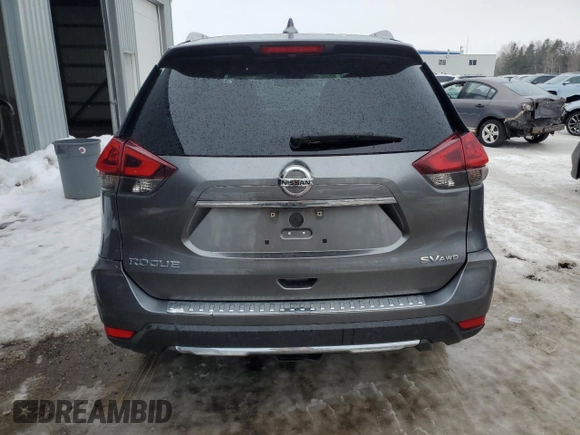 2019 Nissan Rogue S with VIN 5N1AT2MV8KC740020, listed as a Copart auction lot 45172755 with 82,736 mi miles and Clean Title. Bid and sale history available at carsss.com. Image 6.