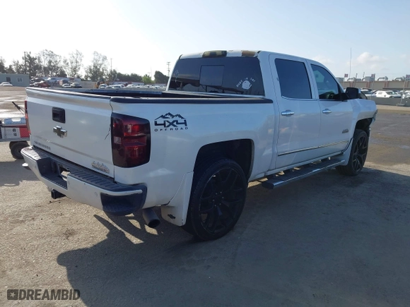 2015 Chevrolet Silverado 1500 High Country with VIN 3GCUKTEC6FG204564, listed as a IAAI auction lot 41953511 with 130,341 mi miles. Bid and sale history available at carsss.com. Image 4.