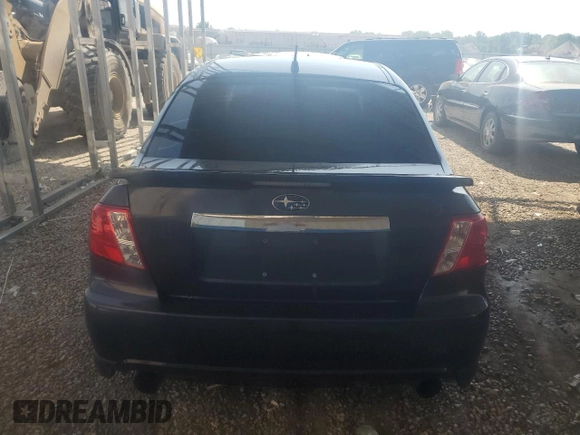 2009 Subaru WRX w/Premium Pkg with VIN JF1GE76639G511488, listed as a Copart auction lot 41880515 with 181,890 mi miles and Salvage title. Bid and sale history available at DreamBid. Image 6.