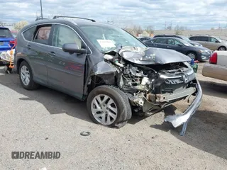 2015 Honda CR-V EX-L with VIN 2HKRM4H74FH618115, listed as a IAAI auction lot 42045882 with 224,818 mi miles. Bid and sale history available at carsss.com. Image 1.