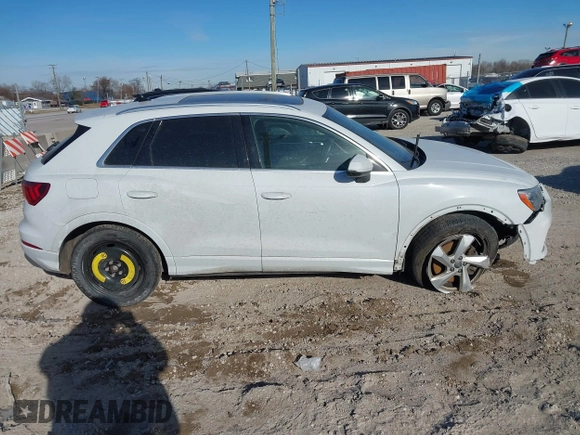 2019 Audi Q3 Premium with VIN WA1AECF34K1078362, listed as a IAAI auction lot 41274771 with 99,867 mi miles and . Bid and sale history available at DreamBid. Image 13.