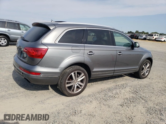 2011 Audi Q7 Premium Plus with VIN WA1LGAFE1BD007630, listed as a Copart auction lot 60173075 with 183,377 mi miles and Clean title. Bid and sale history available at DreamBid. Image 3.