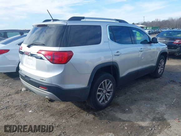 2019 GMC Acadia SLE with VIN 1GKKNSLA8KZ206289, listed as a IAAI auction lot 41617786 with 136,097 mi miles and . Bid and sale history available at DreamBid. Image 4.