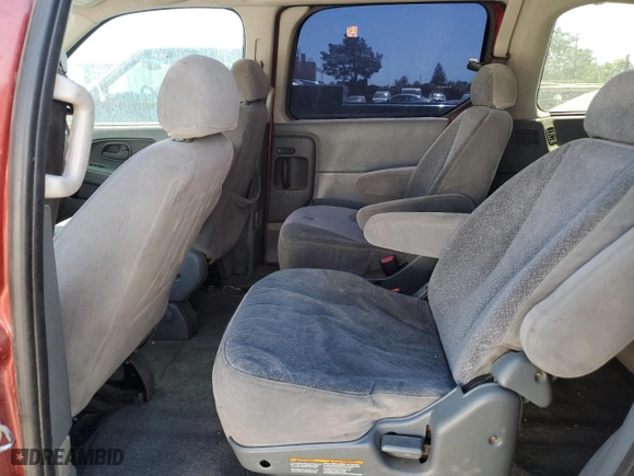 1999 Nissan Quest GXE with VIN 4N2XN11T1XD821204, listed as a Copart auction lot 69671334 with 171,887 mi miles and Salvage Title. Bid and sale history available at carsss.com. Image 11.