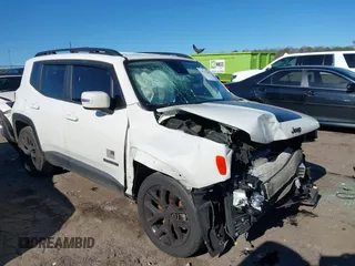 2018 Jeep Renegade Altitude with VIN ZACCJABB7JPJ09675, listed as a IAAI auction lot 41237405 with 64,103 mi miles and . Bid and sale history available at DreamBid. Image 13.
