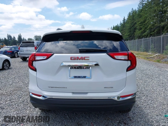 2023 GMC Terrain SLT with VIN 3GKALVEG5PL109294, listed as a IAAI auction lot 42573503 with 56,631 mi miles and . Bid and sale history available at DreamBid. Image 17.