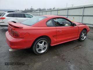 1997 Ford Mustang Cobra with VIN 1FALP47V1VF181752, listed as a Copart auction lot 50330625 with 293,125 mi miles and Salvage Title. Bid and sale history available at carsss.com. Image 3.