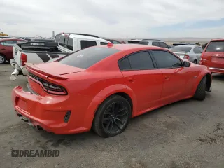 2021 Dodge Charger Scat Pack Widebody with VIN 2C3CDXGJ2MH540691, listed as a Copart auction lot 47871535 with 82,582 mi miles and Salvage Title. Bid and sale history available at carsss.com. Image 3.