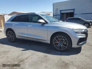 2019 Audi Q8 Premium Plus with VIN WA1EVAF13KD021055, listed as a Copart auction lot 51812235 with 96,502 mi miles and Clean Title. Bid and sale history available at carsss.com. Image 4.