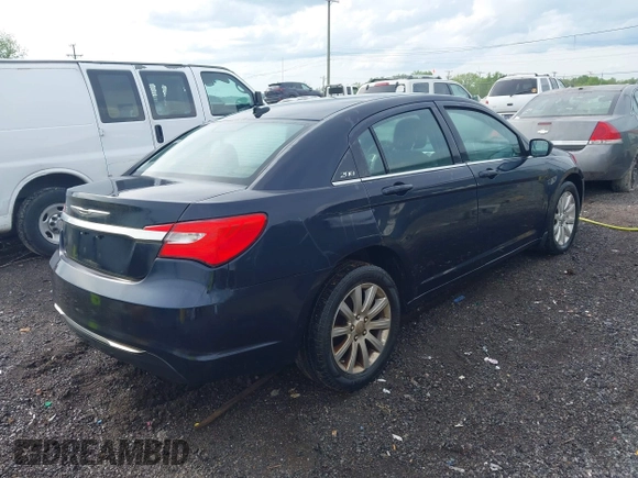 2011 Chrysler 200 Touring with VIN 1C3BC1FB6BN555155, listed as a IAAI auction lot 42086925 with 163,043 mi miles. Bid and sale history available at carsss.com. Image 4.