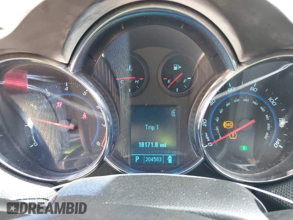 2011 Chevrolet Cruze LTZ with VIN 1G1PH5S93B7233129, listed as a IAAI auction lot 42061950 with 204,583 mi miles and . Bid and sale history available at DreamBid. Image 7.