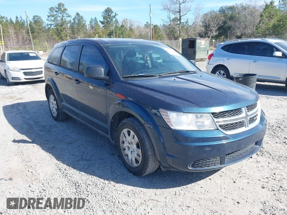 2014 Dodge Journey SE with VIN 3C4PDCABXET277723, listed as a IAAI auction lot 41709752 with 161,587 mi miles and . Bid and sale history available at DreamBid. Image 1.