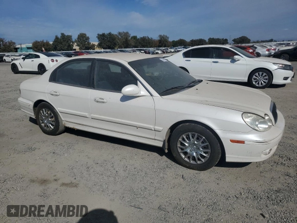 2004 Hyundai Sonata with VIN KMHWF25S84A994567, listed as a Copart auction lot 74612544 with 158,186 mi miles and Clean Title. Bid and sale history available at carsss.com. Image 4.