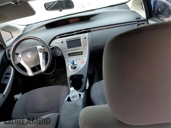 2013 Toyota Prius One with VIN JTDKN3DUXD5628147, listed as a Copart auction lot 72086644 with 0 mi miles and Salvage Title. Bid and sale history available at carsss.com. Image 8.