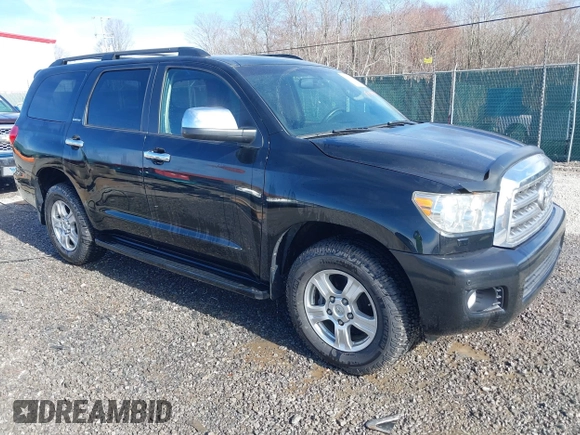 2008 Toyota Sequoia Limited with VIN 5TDBY68A18S002219, listed as a IAAI auction lot 41810521 with 53,246 mi miles and . Bid and sale history available at DreamBid. Image 1.