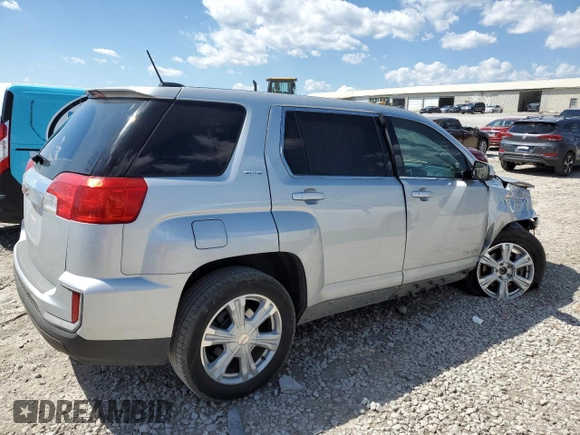 2017 GMC Terrain SLE with VIN 2GKALMEK4H6218611, listed as a Copart auction lot 50350685 with 82,955 mi miles and Salvage Title. Bid and sale history available at carsss.com. Image 3.