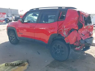 2018 Jeep Renegade Trailhawk with VIN ZACCJBCB9JPH37406, listed as a IAAI auction lot 41822630 with 57,711 mi miles and . Bid and sale history available at DreamBid. Image 3.