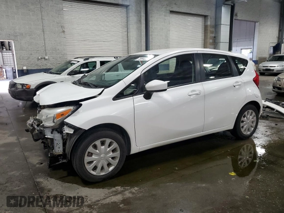 2016 Nissan Note S Plus with VIN 3N1CE2CP8GL362628, listed as a Copart auction lot 75544324 with 9,433 mi miles and Salvage Title. Bid and sale history available at DreamBid. Image 1.