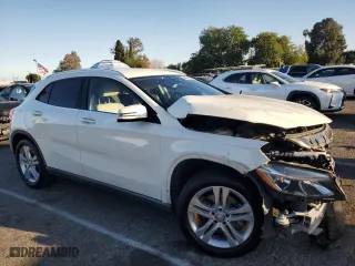 2017 Mercedes-Benz GLA with VIN WDCTG4EB6HJ349660, listed as a Copart auction lot 46657535 with 66,671 mi miles and Salvage Title. Bid and sale history available at carsss.com. Image 4.