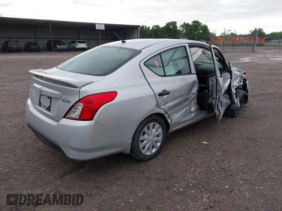 2019 Nissan Versa SV with VIN 3N1CN7AP9KL811257, listed as a IAAI auction lot 42226106 with 158,151 mi miles and . Bid and sale history available at DreamBid. Image 4.