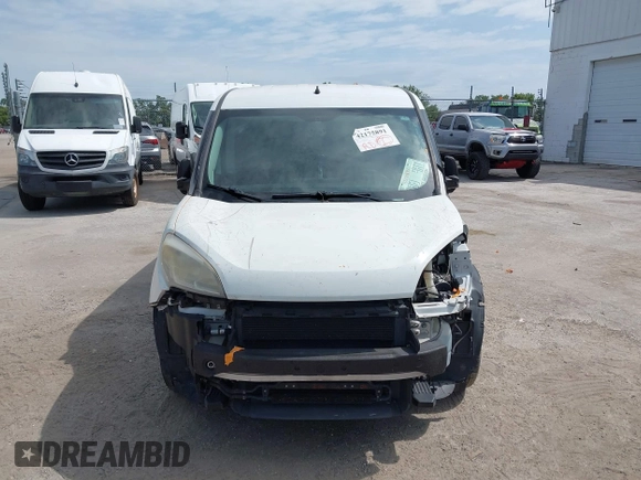 2017 Ram ProMaster City Cargo Tradesman with VIN ZFBERFAB4H6E68519, listed as a IAAI auction lot 42175891 with 152,010 mi miles and . Bid and sale history available at DreamBid. Image 13.
