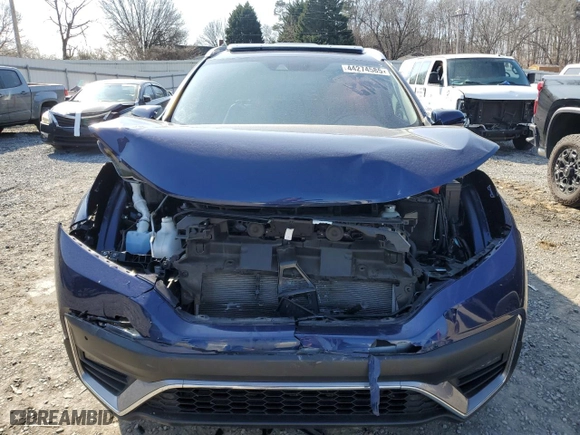 2022 Honda CR-V Hybrid Touring with VIN 5J6RT6H92NL058521, listed as a Copart auction lot 44274585 with 32,241 mi miles and Salvage Title. Bid and sale history available at carsss.com. Image 5.