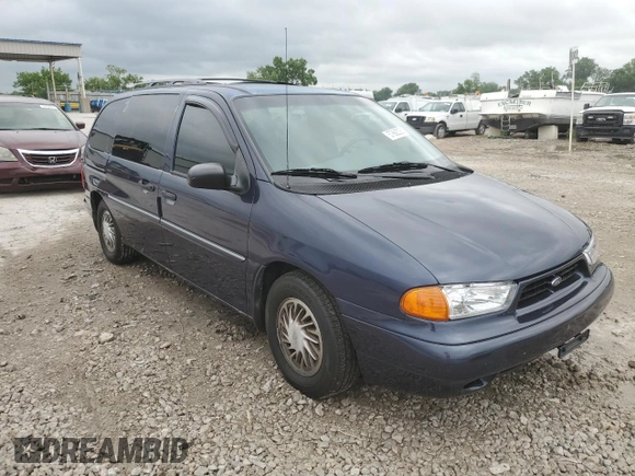 1998 Ford Windstar LX with VIN 2FMZA5146WBC36500, listed as a Copart auction lot 57662025 with 143,017 mi miles and Salvage title. Bid and sale history available at DreamBid. Image 4.