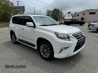 2014 Lexus GX 460 Luxury z VIN JTJJM7FX5E5072387, wystawiony jako Copart lot #57472995 z przebiegiem 161 457 mil mil oraz Tytuł czysty. Historia ofert i sprzedaży dostępna na DreamBid. Obrazek 1.