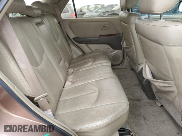 1999 Lexus RX 300 with VIN JT6HF10U1X0071946, listed as a Copart auction lot 53566055 with 133,138 mi miles and Salvage Title. Bid and sale history available at DreamBid. Image 11.