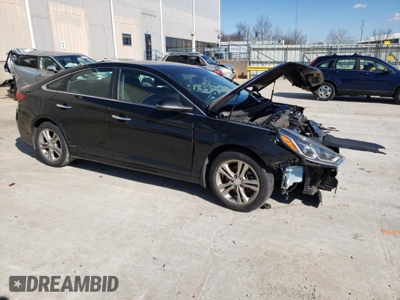 2018 Hyundai Sonata Sport with VIN 5NPE34AF8JH719346, listed as a Copart auction lot 44283954 with 62,946 mi miles and Non Repairable. Bid and sale history available at carsss.com. Image 4.