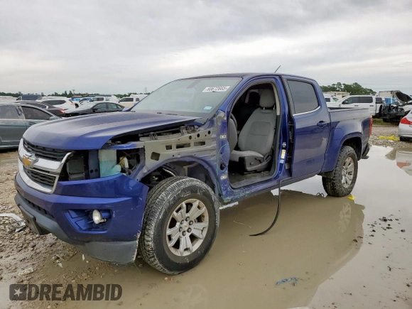 2016 Chevrolet Colorado 2WD LT with VIN 1GCGSCEA5G1205426, listed as a Copart auction lot 60672665 with 156,524 mi miles and Salvage title. Bid and sale history available at DreamBid. Image 1.