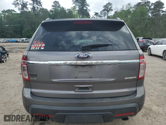 2014 Ford Explorer XLT with VIN 1FM5K7D82EGB71660, listed as a Copart auction lot 51976285 with 225,592 mi miles and Salvage Title. Bid and sale history available at carsss.com. Image 6.
