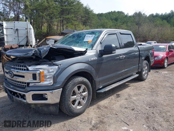 2019 Ford F-150 XL with VIN 1FTEW1CP5KFD41557, listed as a IAAI auction lot 41751797 with 78,260 mi miles and . Bid and sale history available at carsss.com. Image 17.