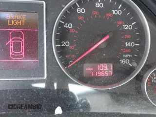 2003 Audi A4 3.0L with VIN WAULT68E73A150996, listed as a IAAI auction lot 41289003 with 119,657 mi miles. Bid and sale history available at carsss.com. Image 15.