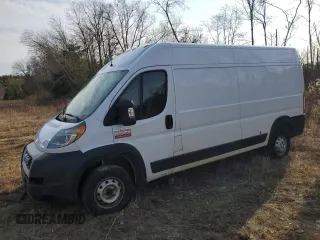 2019 Ram ProMaster Cargo with VIN 3C6TRVDG9KE507794, listed as a Copart auction lot 48864715 with 148,403 mi miles and Clean Title. Bid and sale history available at DreamBid. Image 1.